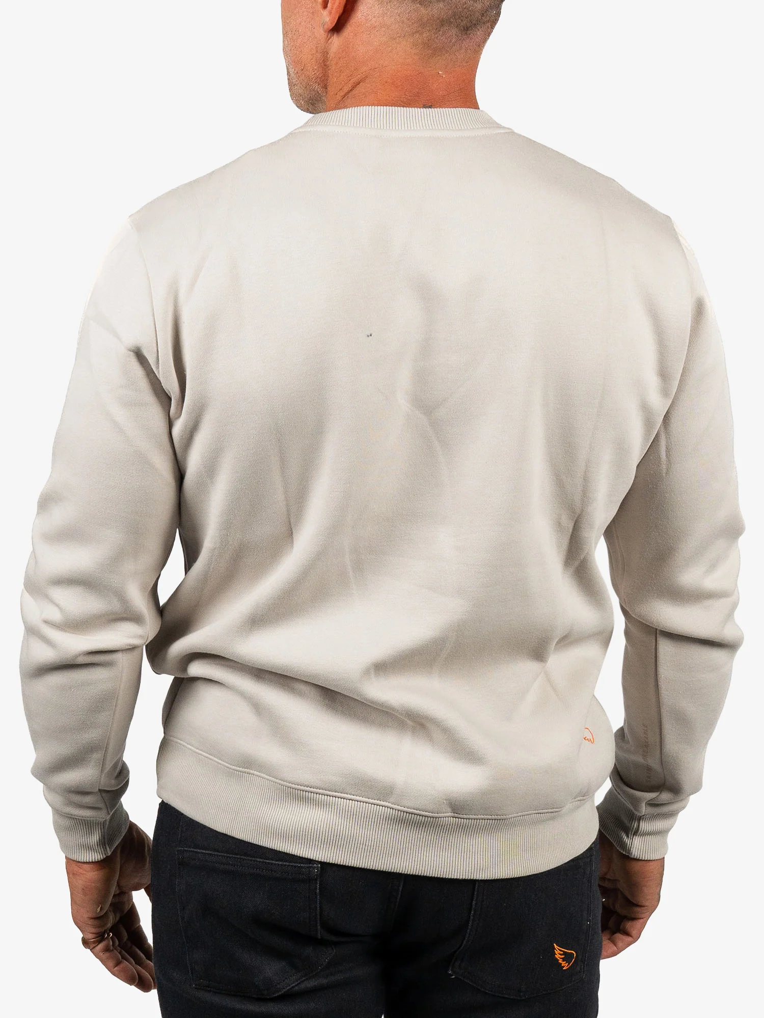 Embroidered Cotton Tencel Crew - Image 2
