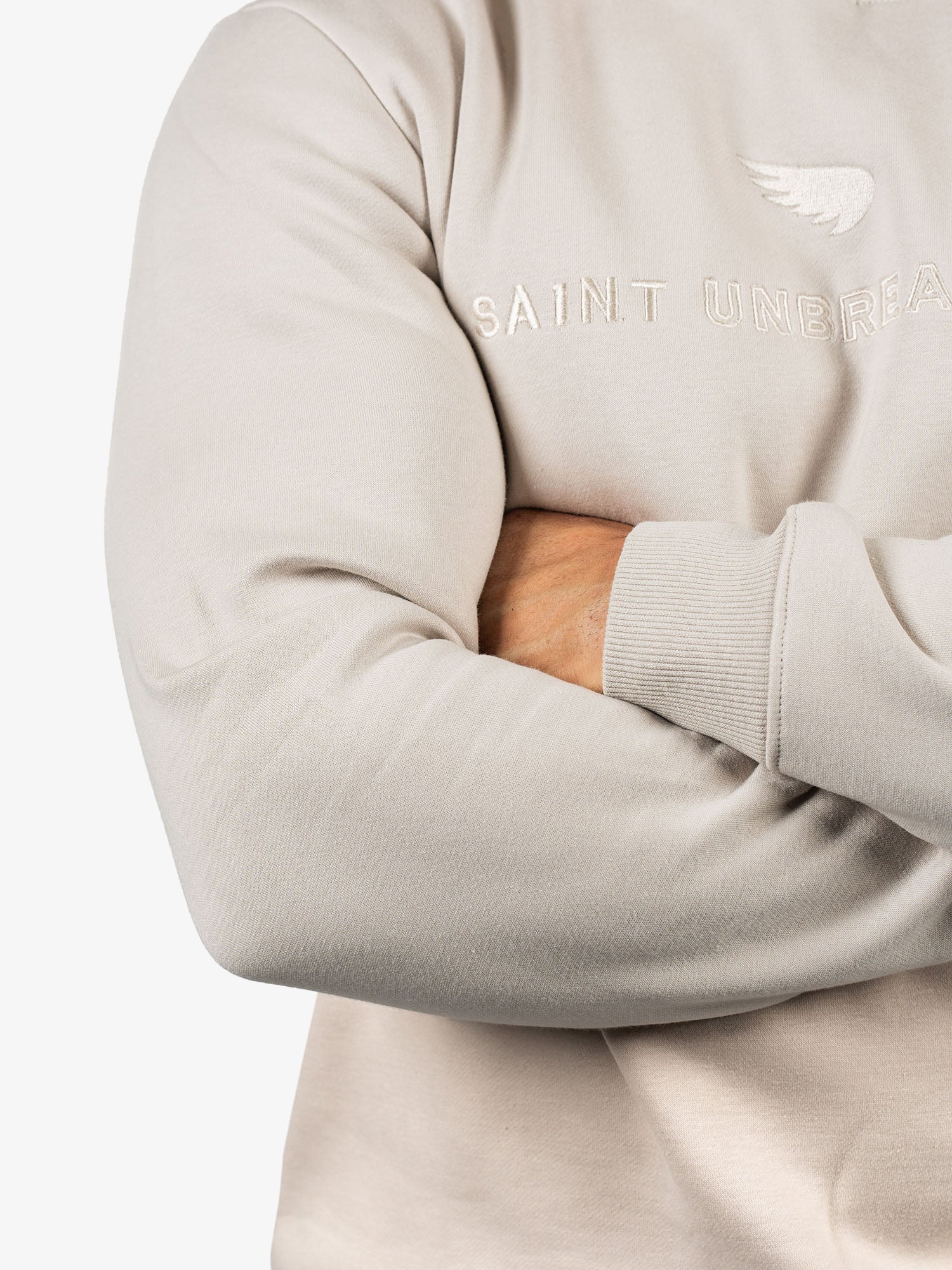 Embroidered Cotton Tencel Crew - Image 3