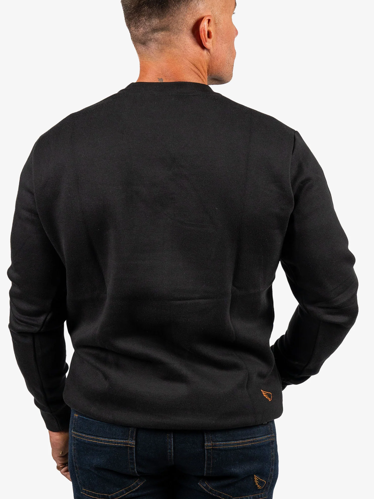 Embroidered Cotton Tencel Crew - Image 2