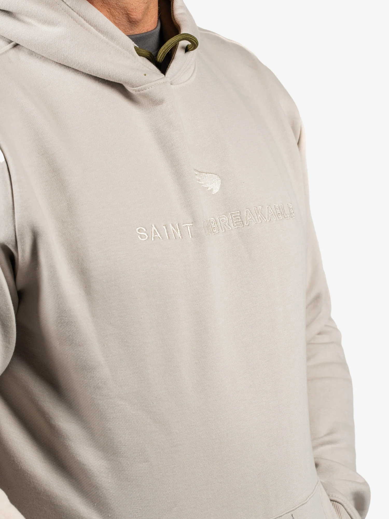 Embroidered Cotton Tencel Hoodie - Image 2