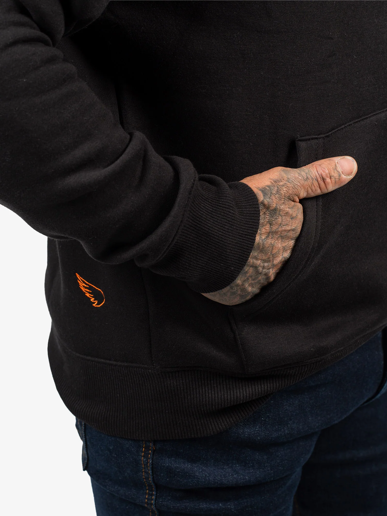 Embroidered Cotton Tencel Hoodie - Image 6