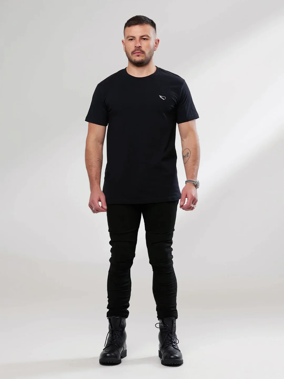 SA1NT Bullseye Tee - Black