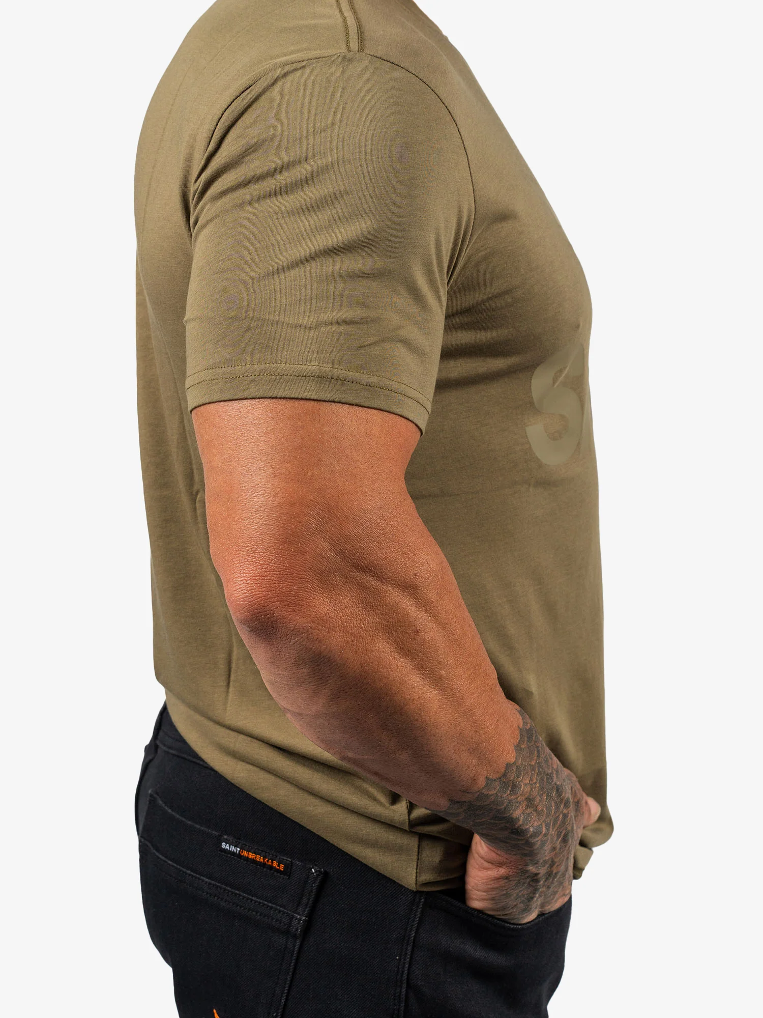 SA1NT No. 1 Cotton Tencel Tee - Image 3