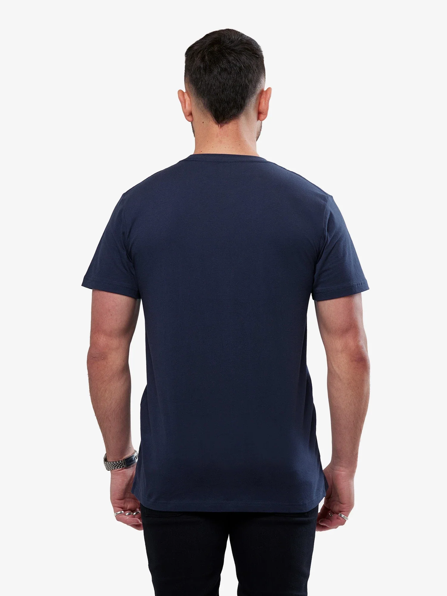 SA1NT No. 1 Tee | Petrol Blue - Image 2