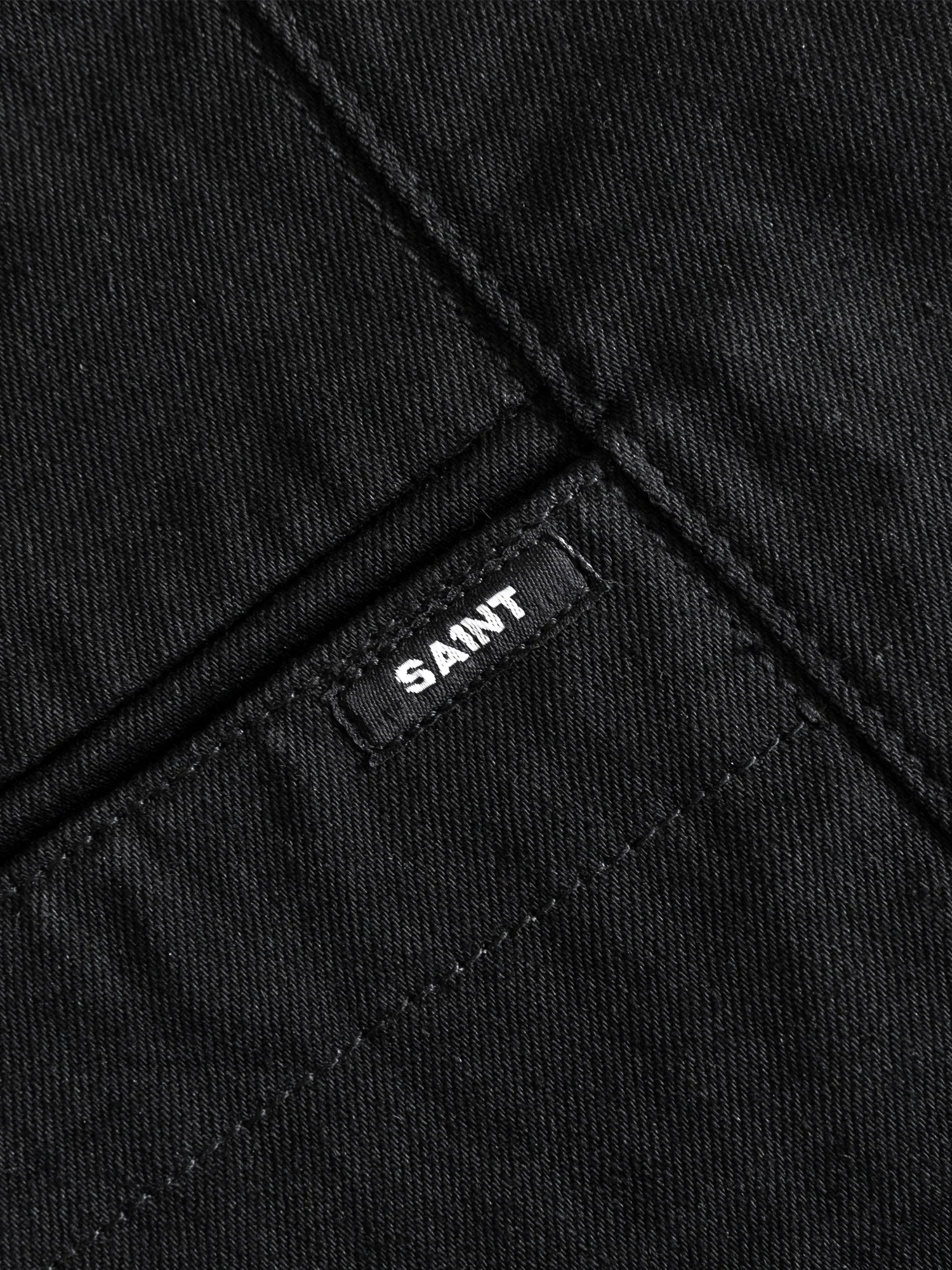 Twill Short - Black - Image 8