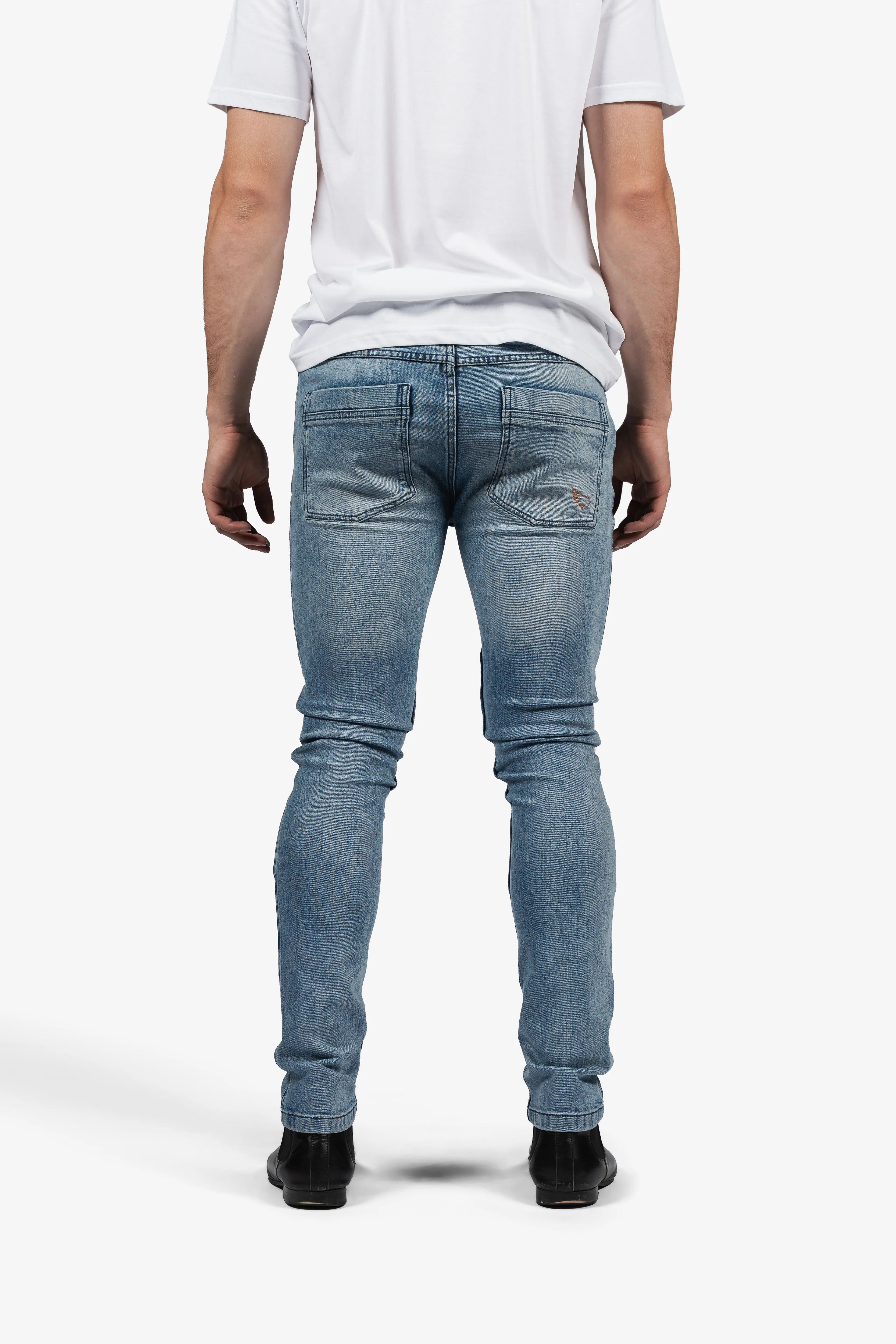 Unbreakable 12oz Coretec Slim Jeans | Bleached | Armors Included - Image 3