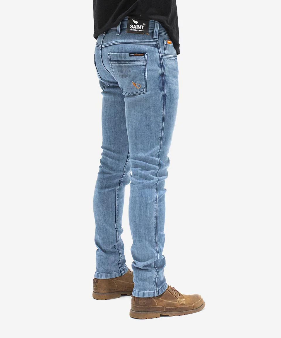 Unbreakable Slim Jeans | Light Bleached | Non-Armored - Image 6