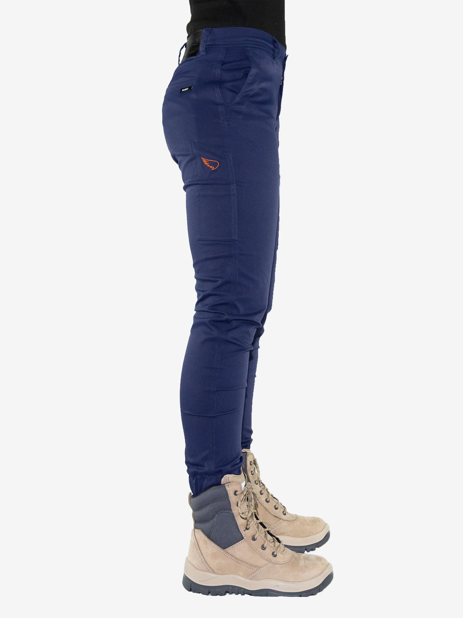 Women's Lightweight Cuffed Pant | Navy - Image 4