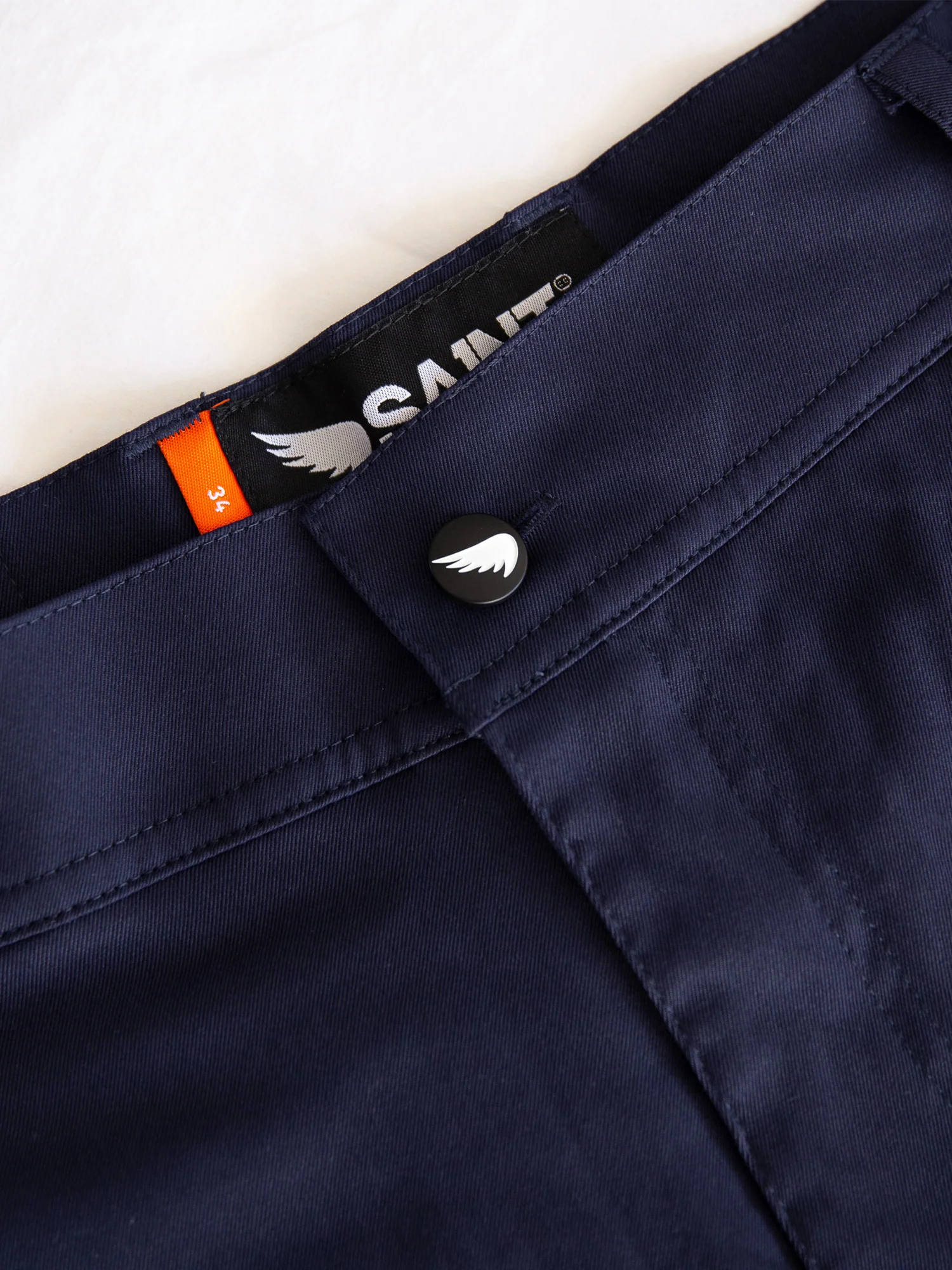 Women's Lightweight Cuffed Pant | Navy - Image 7