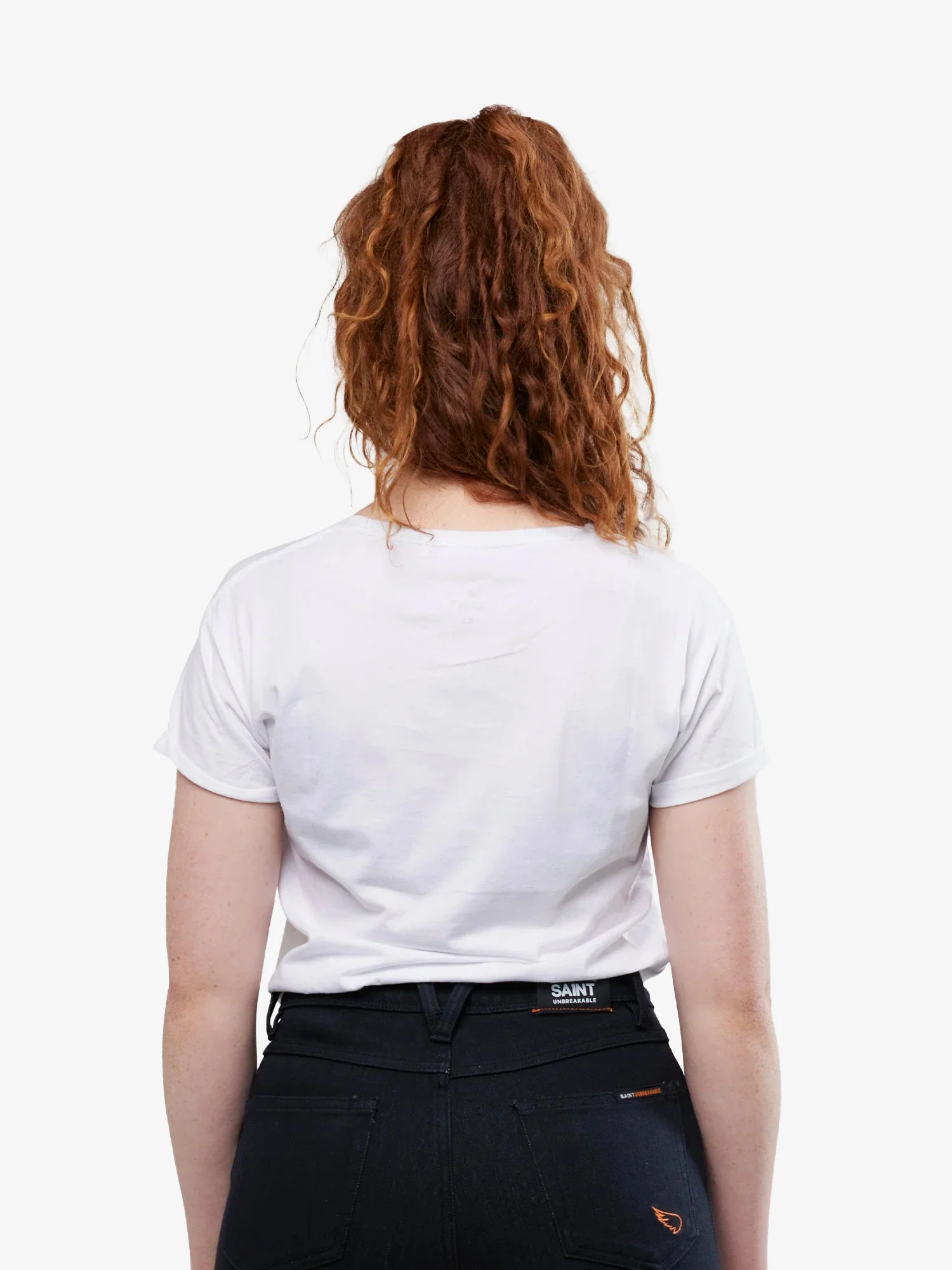 Women's SA1NT No. 1 Tee | White - Image 4