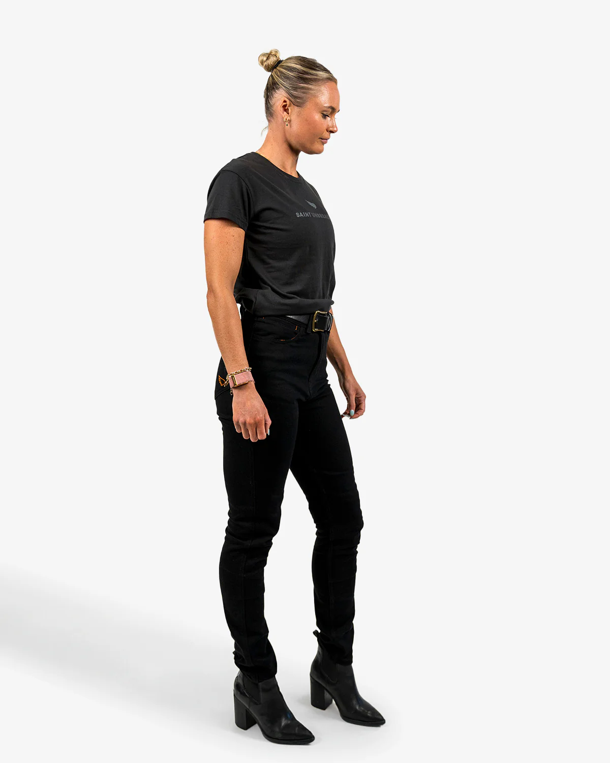 Women's Unbreakable 12oz Coretec Hi Rise Skinny Jeans | Armor Included - Image 7